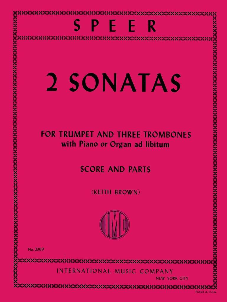 2 Sonate Tr. E 3 Tni
